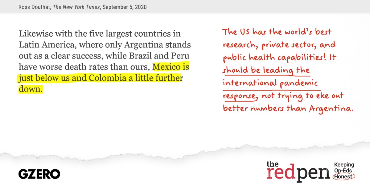 3/5On why the US should be leading the international pandemic response (but isn’t):