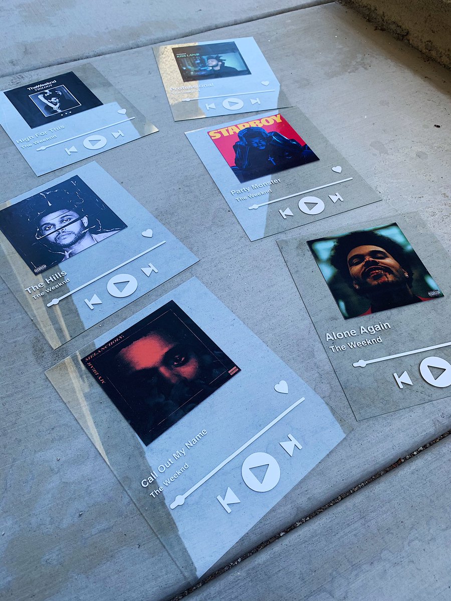 gixorgiarose's tweet photo. GIVEAWAY for The Weeknd music plaques! 
-
Rules:
Rt this tweet
follow me
tag 2 friends 
-
Picking 5 winners to choose 1 song of their choice💕 
Good luck ! https://t.co/6N942N0gqS