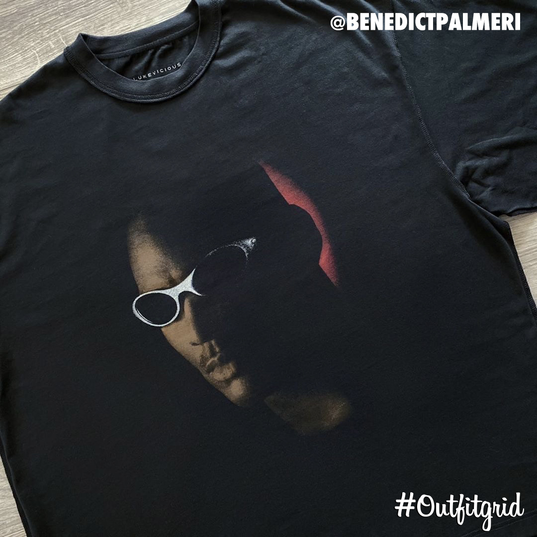 outfitgrid's tweet photo. Today's top #outfitgrid is by @benedictpalmeri
▫️ 1997 #Bulls #Hat
▫️ #LukeVicious  #MichaelJordan #Tee
▫️ #AlealiMay x #JordanI1 
▫️ #EricEmanuel #Shorts https://t.co/1q35WrS4wj