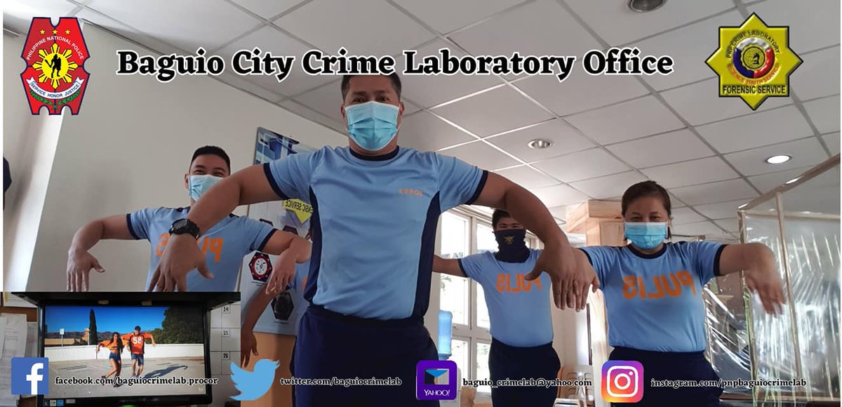 baguiocrimelab's tweet photo. Baguio CCLO family, performed pulisteniks in a tune of "ICE CREAM" by Selena Gomez and Black Pink led by NUP Sorra  M.D. inside BCCLO Upper Kayang St., Baguio City, as exercise help us to stay healthy, energetic, prevent health diseases and stroke.
#TeamPNP 
#WeServeAndProtect https://t.co/eUKFjAksLt