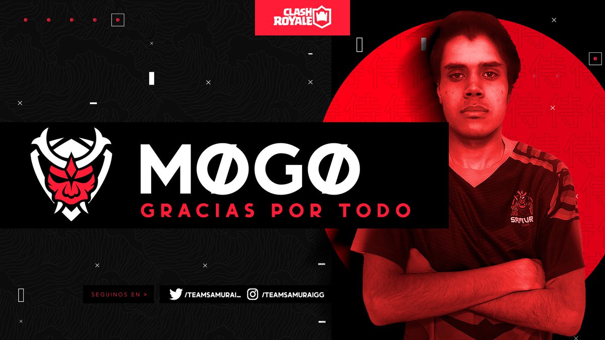#CR • Despedida

Hoy se va del dōjō un verdadero Samurái dentro y fuera de la arena.
El primero en llamada, el del consejo justo, el de las barridas, el del amor por la armadura.
¡Éxitos en ésta nueva etapa <a href="/MogoCR/">Møgø☠️™🇻🇪</a>!
Ésta será siempre tu casa, tu familia.

#GoSamurai⛩️ #NeverFail
