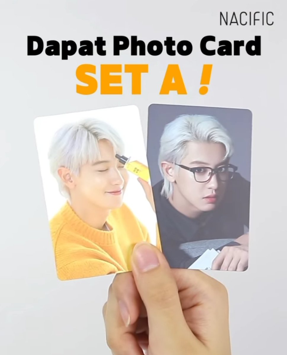 WANT TO SELL / WTS NACIFIC X CHANYEOL PHOTOCARD

set only IDR 125.000 (DP IDR 60.000) 
Minat bisa dm atau chat line ya. cuma ada 1 set ini aja. sudah diorderkan! pelunasan dan pengiriman bisa via shop33 😊 setelah dm bisa mention karena dm sering nggak ada notif😔