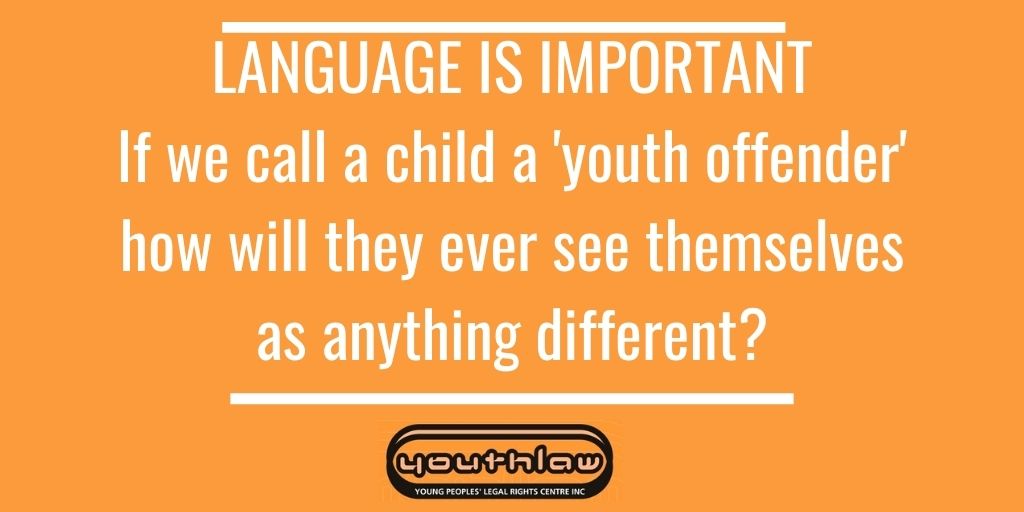 YouthlawVic's tweet photo. Interesting point made by @Robyn_Oxley about use of the word 'offender'. Once the offence has been committed, why do we continue to call them a youth offender? How can children ever navigate a way out of the criminal system once labelled? #ncpw20 #Raisetheage #Mythofchildoffender https://t.co/6Fw0Xey5AT