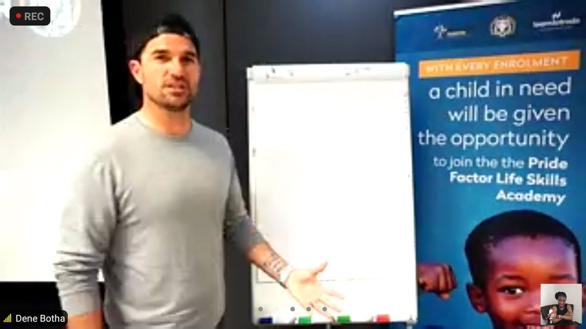 Emily_Mabasa's tweet photo. #PublicSpeaking digital workshop continued on Day 2 #OnlineClass 
@DeneBothaSA "Leads by example"  He says what he means &amp; he means what he says.
Its humbling to learn new things in life. Today I learnt about self-worthlessness &amp; seriousness of body language.

#PrideFactor 🙌🏿 https://t.co/ARdJuDhRzb