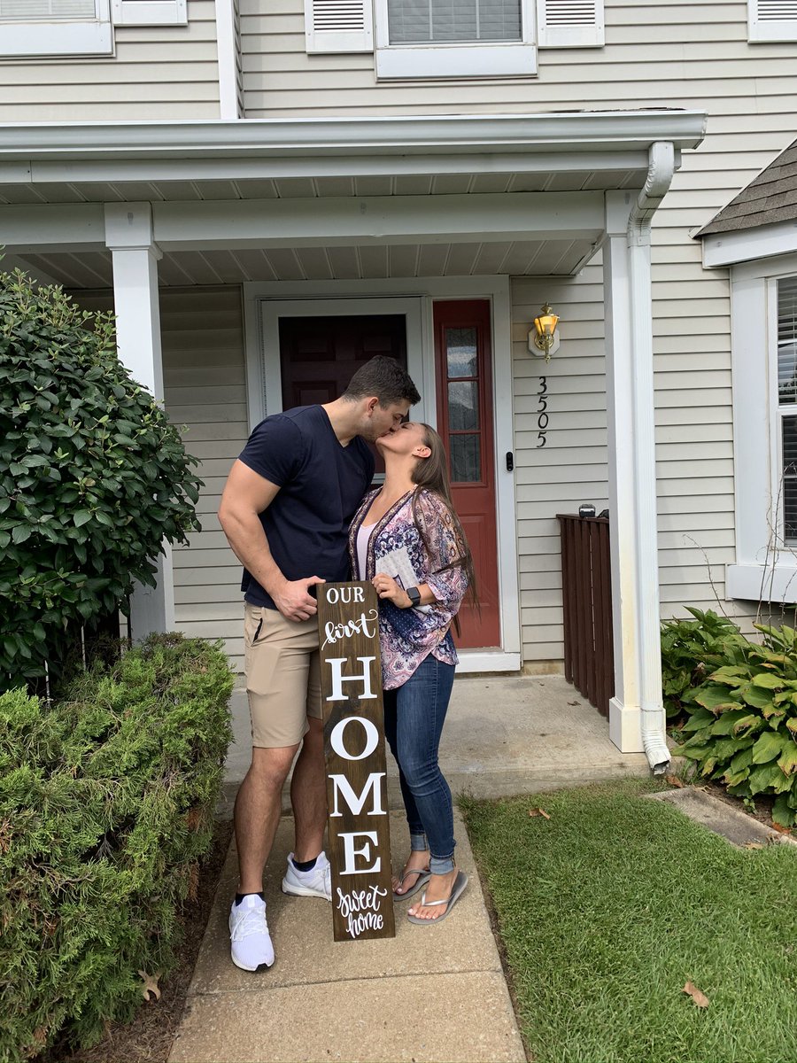 bro0keweinstein's tweet photo. Haven’t been on Twitter in a lifetime but big life update: Angelo &amp; I bought a house last week 🥳💛 https://t.co/CQU0NEv54W