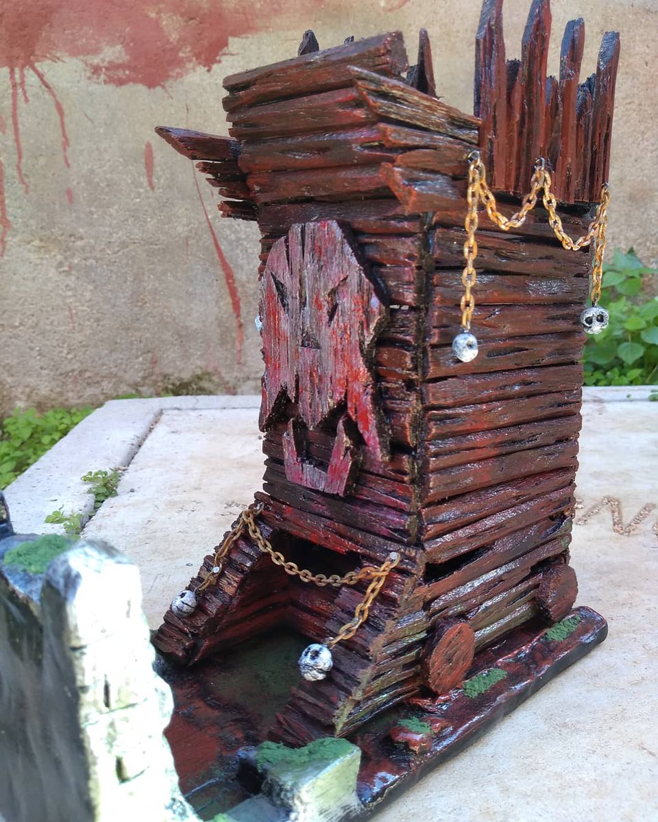 RayAlva43094555's tweet photo. DiceTower edición Torre de Asedio Goblin...
Tamaño: 23x21 cm (incluyendo la base)
Valor: $45.000
#DungeonsAndDragons
#Dices #Dados #CalabozosYDragones #DiceTower #TorreDeDados #TorreDeAsedio #DnD #HechoAMano #HandMade #SiegeTower #FantasyArt #Fantasy #Fantasia #Goblins #Maqueta https://t.co/Jxmoct8Qle