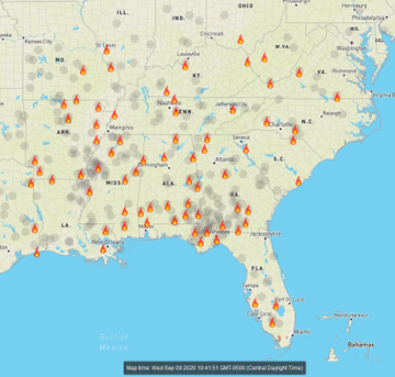 YourAnonCentral's tweet photo. The United States is on fire. https://t.co/5OF7LDjaMr