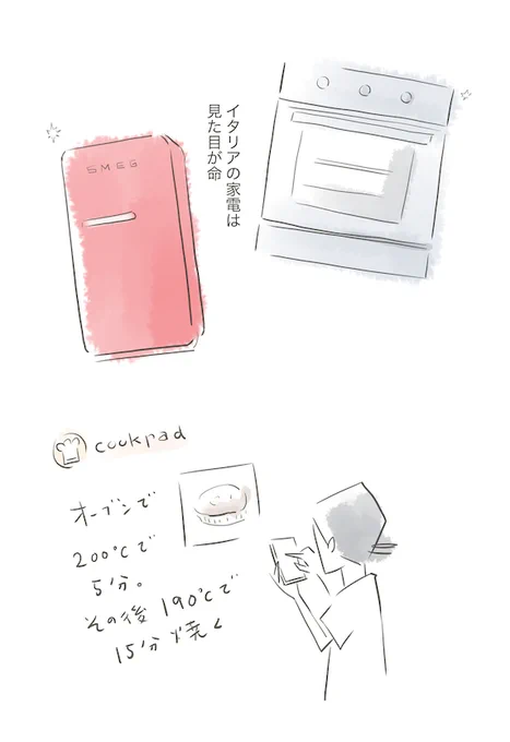 温度とか時間とか、慣れればなんともないですね。。 