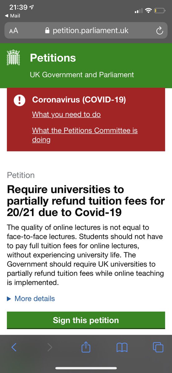 H07A00's tweet photo. https://t.co/di1IVkUKdb

Sign this petition if you’re a uni student or are going Uni! https://t.co/jH1Ba69wQv