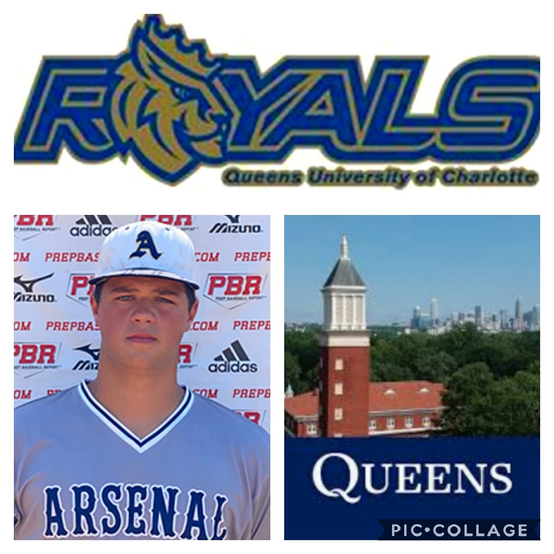 I'm excited to announce I'll be continuing my athletic and academic career at Queens University. I want to thank my parents and coaches for helping  me achieve my dream of playing baseball at the next level. @fvbaseball <a href="/tri_arsenal/">Tri State Arsenal-South</a> @coachsteedley @Queensbsb. 
Go Royals!