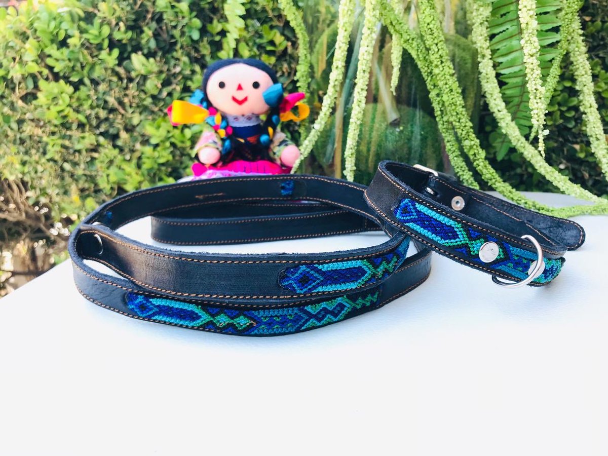 Pide collar o correa para tu mascota 🐕 #HechoEnMexico #artesanal #coloresbonitos #perritosbonitos