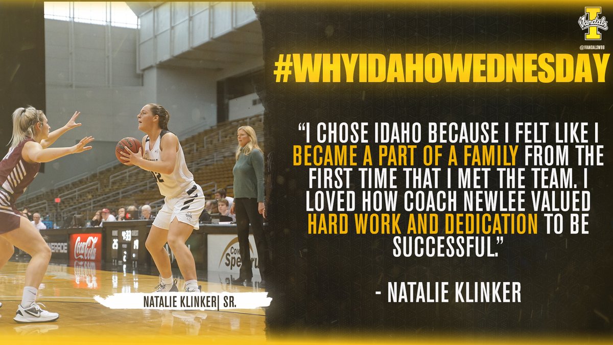 Hard work is everything 💪
#WhyIdahoWednesday <a href="/natalieklinker/">Natalie</a> 

#GoVandals | #FWF