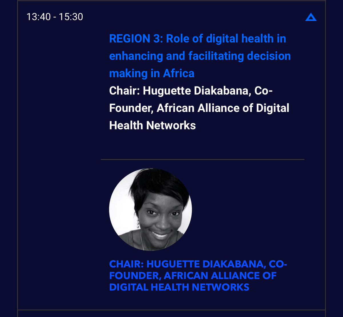PanAfricanWH's tweet photo. We couldn't have been more excited to have a strong #PAWH contingency on Day 1 of #IHAI20! From the awesome moderation by @Huguette_D to the incredible presentations by @Xenihealth &amp; @Jallow_Afri! 

These women continue to inspire us! 
#womenintech #WomenInSTEM https://t.co/9Ipie85ZD0