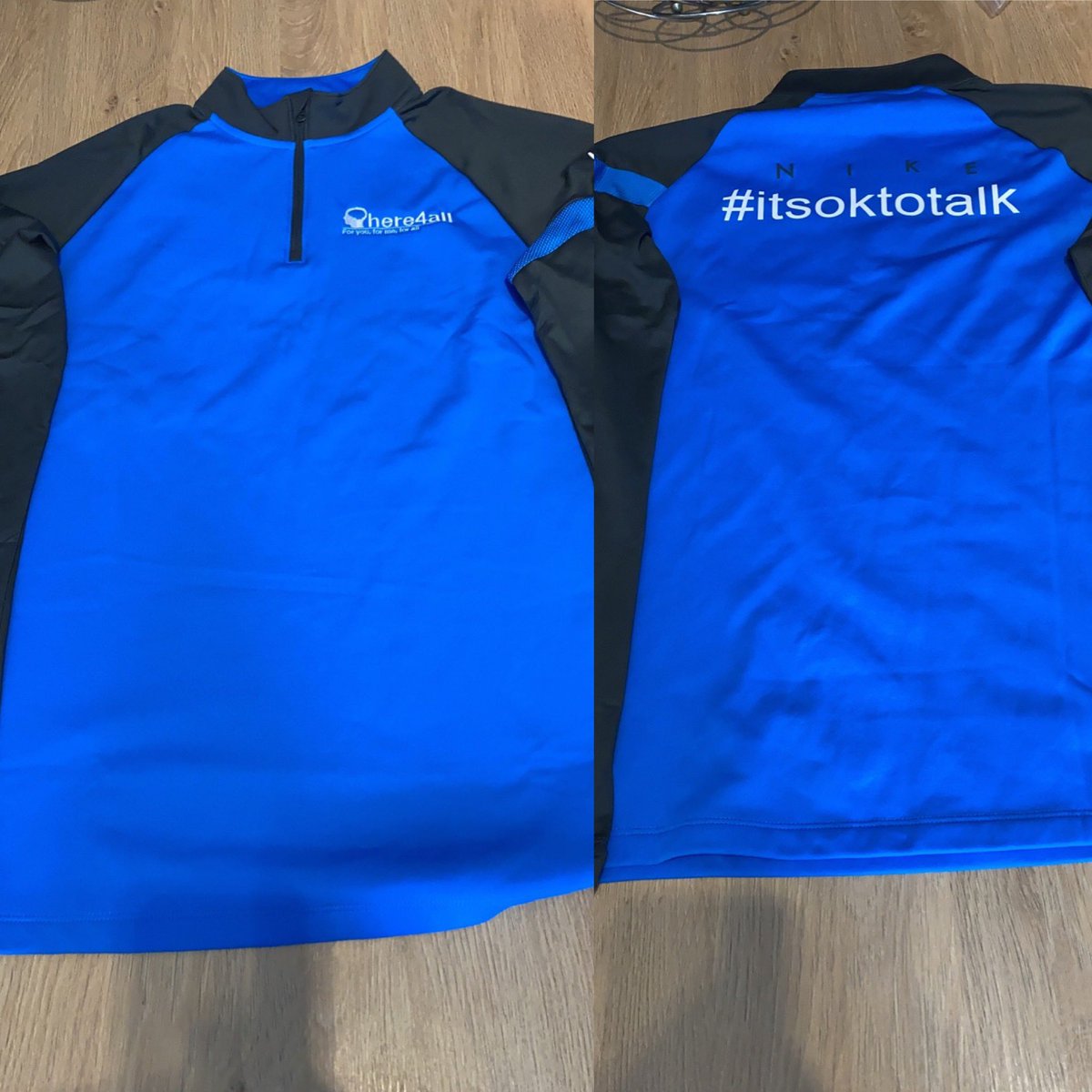Here4all_'s tweet photo. It came to our attention that some people may be interested in purchasing the new Here4all #itsoktotalk tops and we couldn’t be happier that people are wanting to join in and spread the word and advertise our logo! https://t.co/P2OXWCuekW