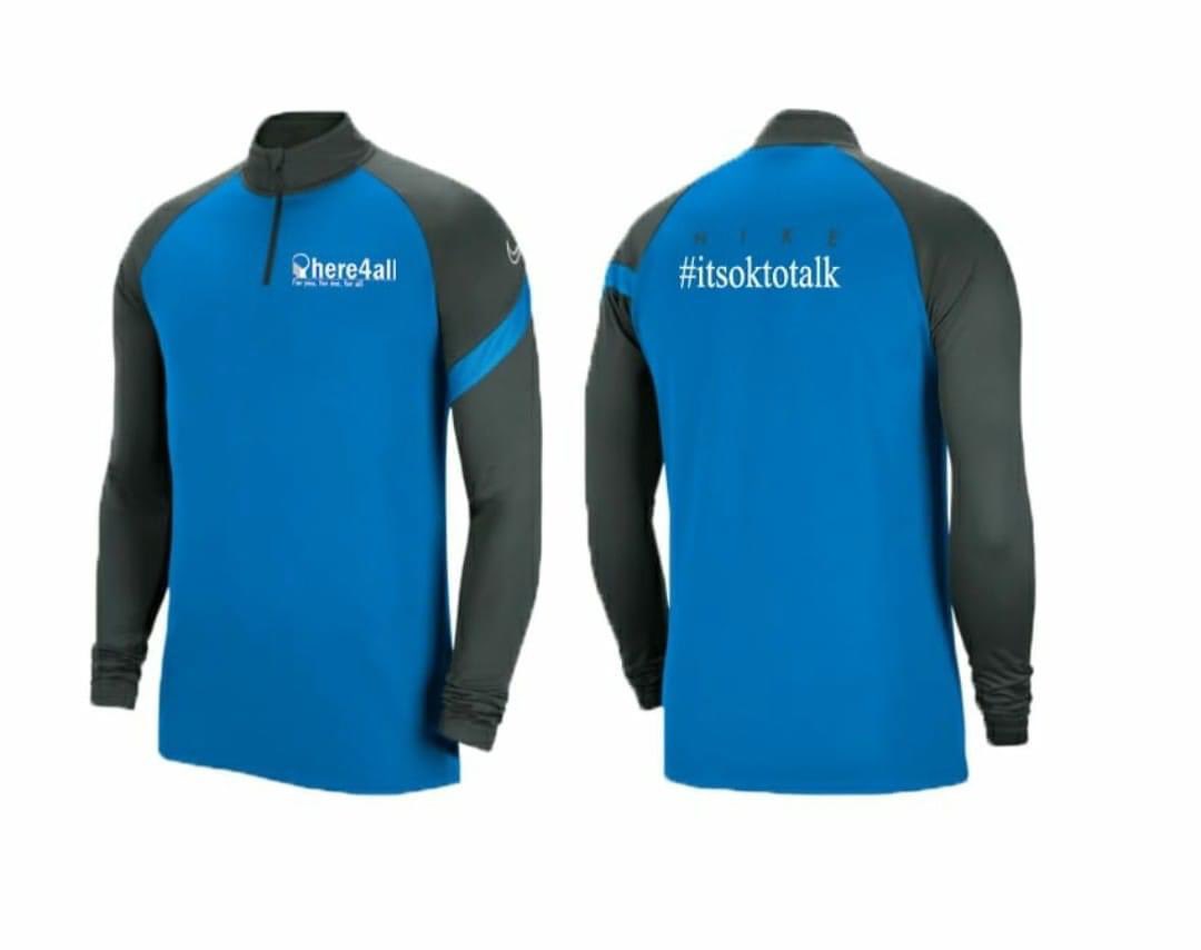 Here4all_'s tweet photo. It came to our attention that some people may be interested in purchasing the new Here4all #itsoktotalk tops and we couldn’t be happier that people are wanting to join in and spread the word and advertise our logo! https://t.co/P2OXWCuekW