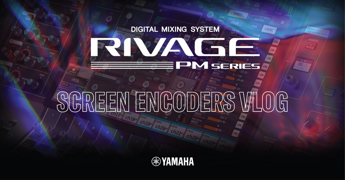 Yamaha UK R&D Manager Andy Cooper highlights the enhanced functionality of the assignable encoders and screen encoder parameter control. #yamaha #audioengineer #proaudio #rivagepmseries Check it out at the link below.
https://t.co/dR3ncWWYdI https://t.co/OWugyNGLjN