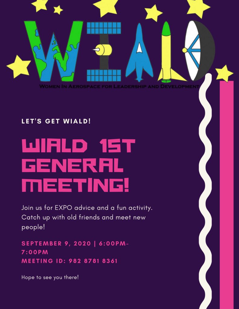 UWiald's tweet photo. Our first general meeting is tonight at 6:00 pm! Hope to see you there! https://t.co/cCy6Mjb4V5