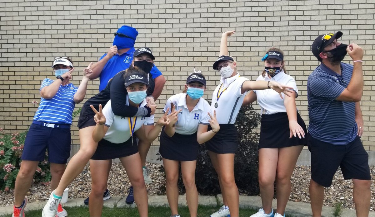FHHLadyViksGolf's tweet photo. Finally! The season started &amp; it started in a great way!! 3rd place of 18 teams at The Helias Invitational. 3rd place Individual medalist Kylee H. and 12th place Individual Medalist Hannah I. Awesome start to a memorable season!!! #howellfamily #gotitstarted #vikingpride https://t.co/RRivFpG1WH