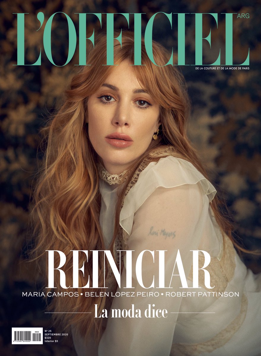 Reiniciar. #LlegóLOfficiel septiembre y la cantante <a href="/mariacampossi/">Maria Campos</a> es la protagonista de nuestra portada. A partir de esta noche podés encontrar el nuevo número en los kioscos y próximamente en plataformas digitales.