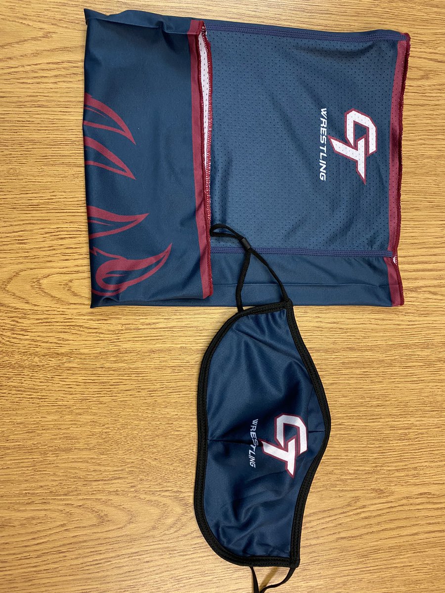 CTCoachBuck's tweet photo. Tired of your old face mask? Time for a new one? Support CT Wrestling &amp; purchase a CT Wresting Neck Gator for $20, or an adjustable face mask for $15. @CthWrestling #Family https://t.co/krDYw1juwd