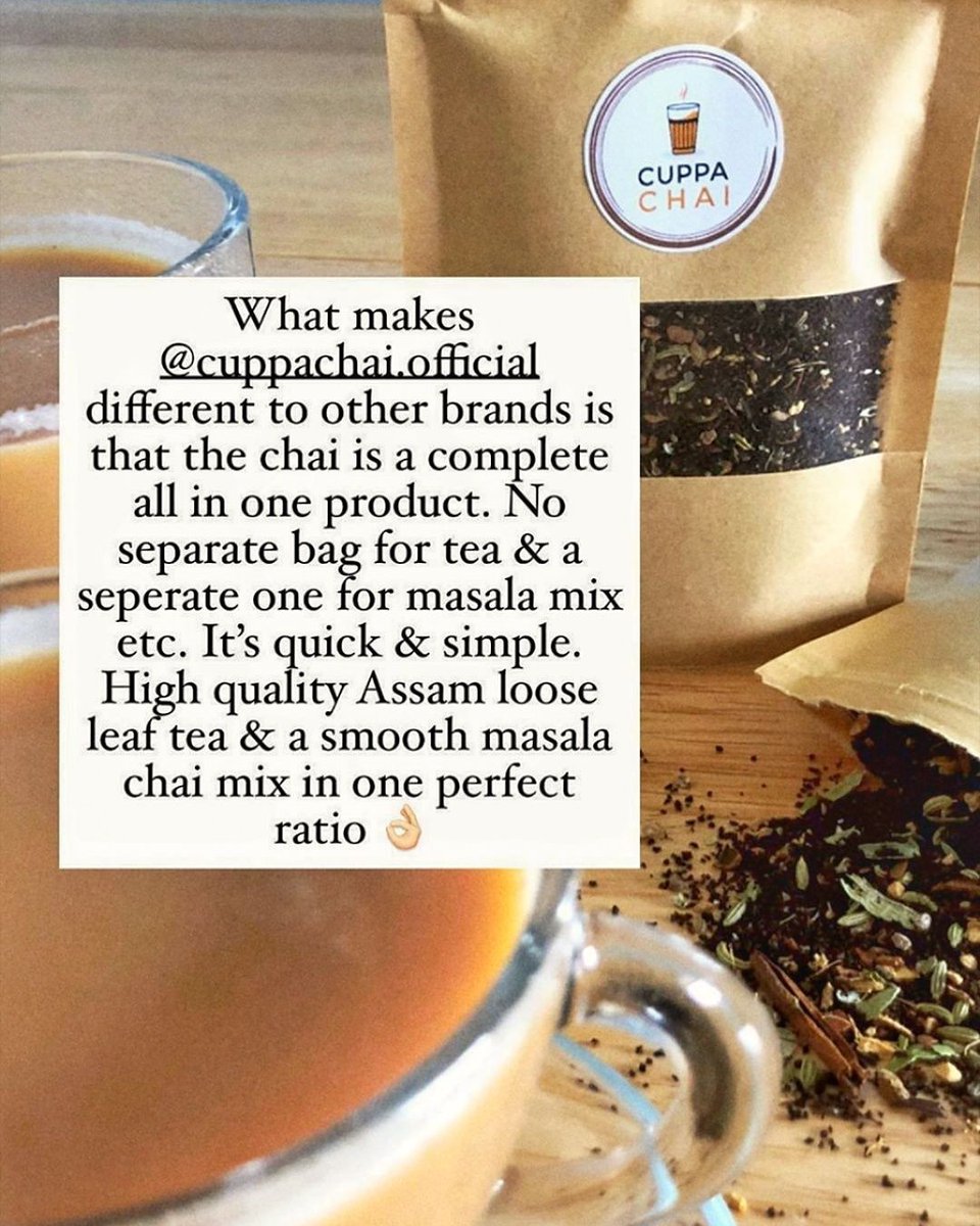 _cuppachai's tweet photo. So much love for our Cuppa Chai lovers! 

#real #chai #SupportSmallBusinesses  #coronavirusuk https://t.co/Klr2YsMznX
