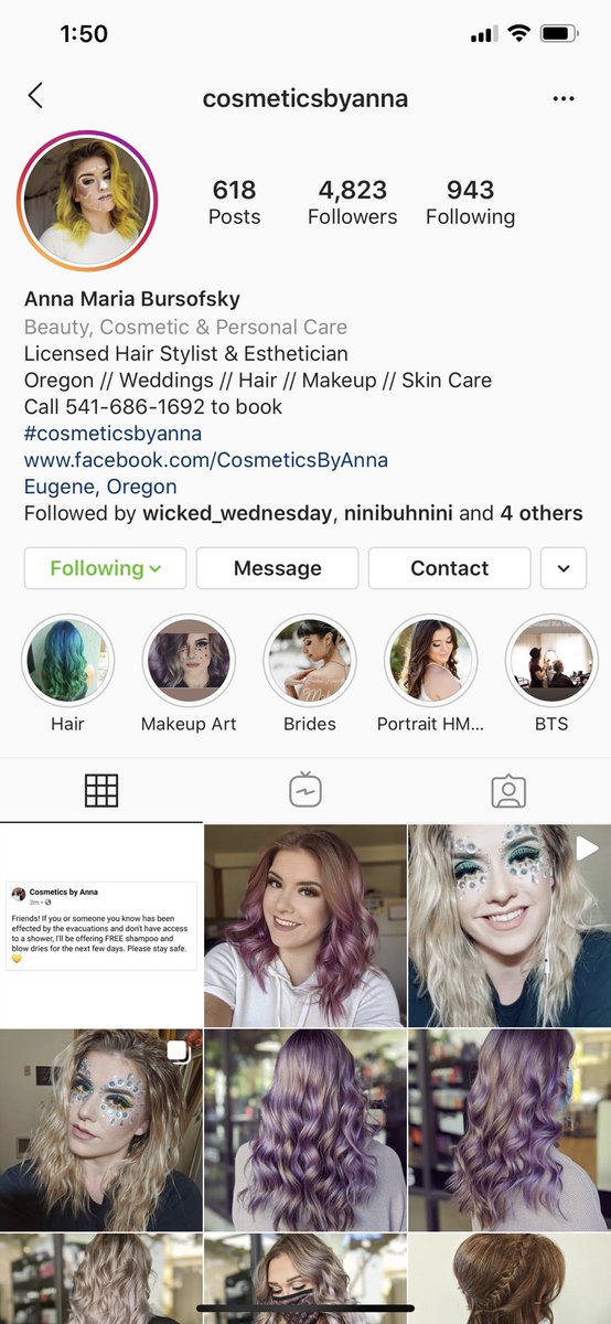 courtneygiese's tweet photo. Hey guys, my hair stylist friend Anna is offering free shampoos and blow dries to anyone affected by the fires/evacuation!! https://t.co/J2XmkfgFil