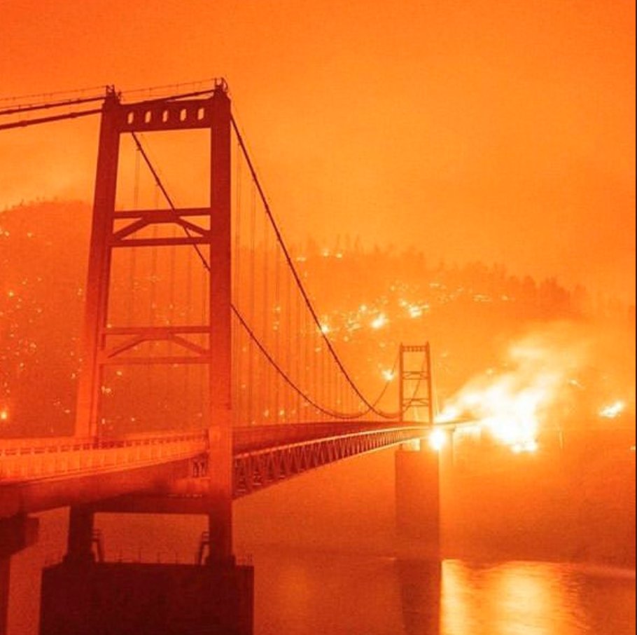 This picture should be on the front page of every paper in America with an accompanying article about the #ClimateCrisis that includes the fact that we need to be halfway to zero pollution in the next ten years if we have any chance of a livable future.

#EndClimateSilence