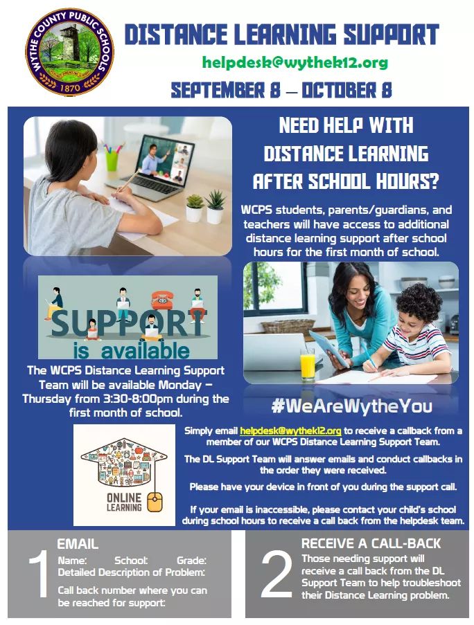 MMESVikings's tweet photo. Distant Learning Help
#WeAreWytheYou
#WCPSSuccess https://t.co/v23MRD9ktA