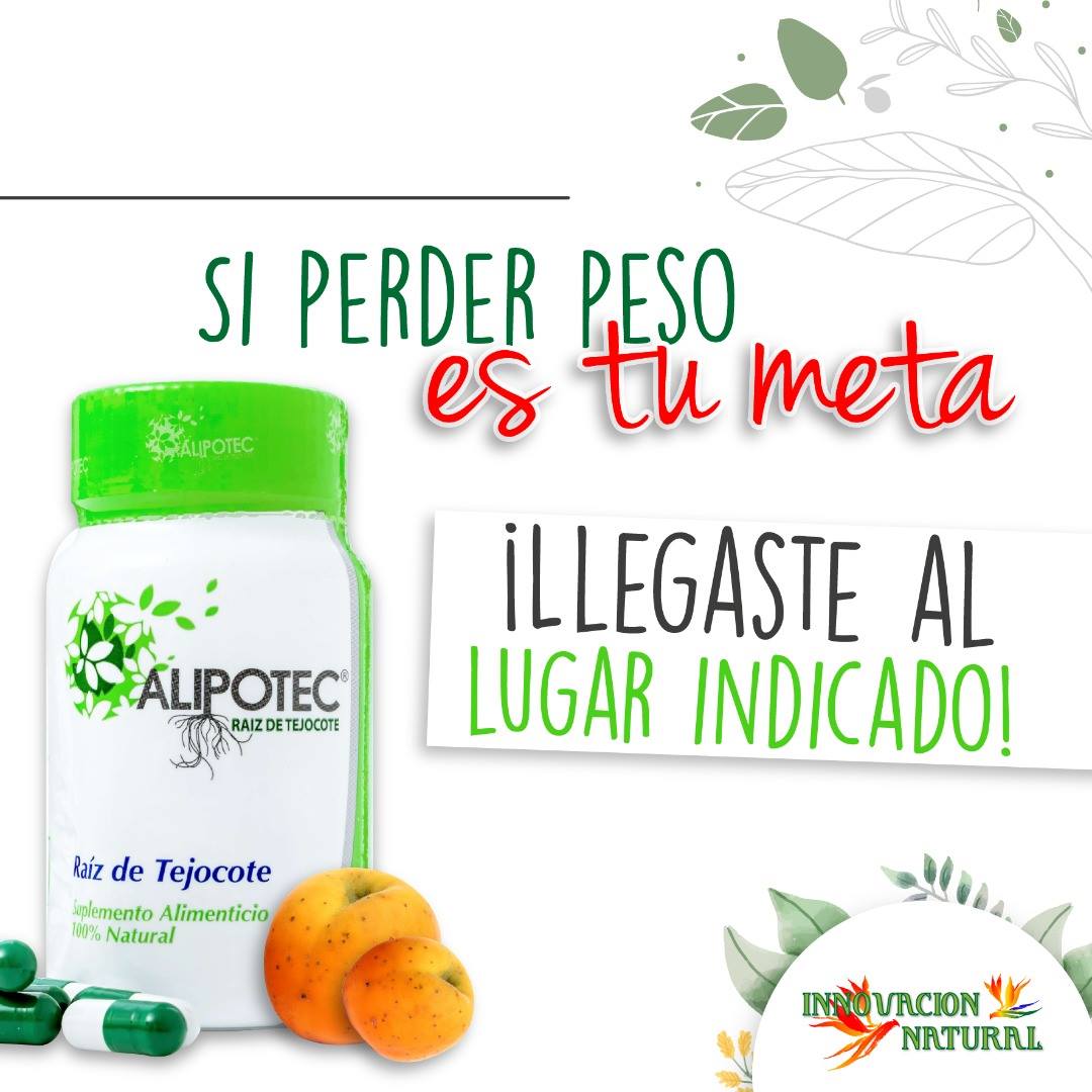 novedadnatural's tweet photo. Si estás buscando #PerderPeso, tenemos un super producto para ayudarte a lograrlo. ¿Conoces los beneficios de #Alipotec? te ayuda a eliminar grasa con solo tomar una dosís al día https://t.co/c5jYj1svxt https://t.co/BcCauT17NA