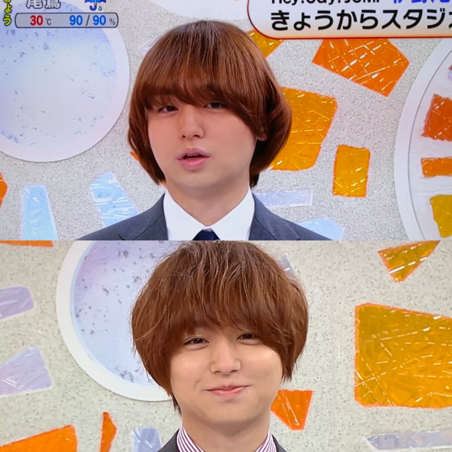 るみ 在 Twitter 上 めざましテレビ 伊野尾慧 髪切った かわいい 比べてみた 先週と比べてみた かわいい もう少し短めでもカッコいいと思う 今日も頑張れる T Co 147nvvp1i7 Twitter