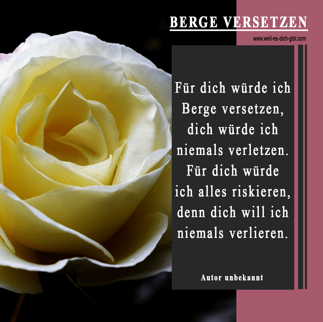 Gedicht lieblingsmensch Du bist