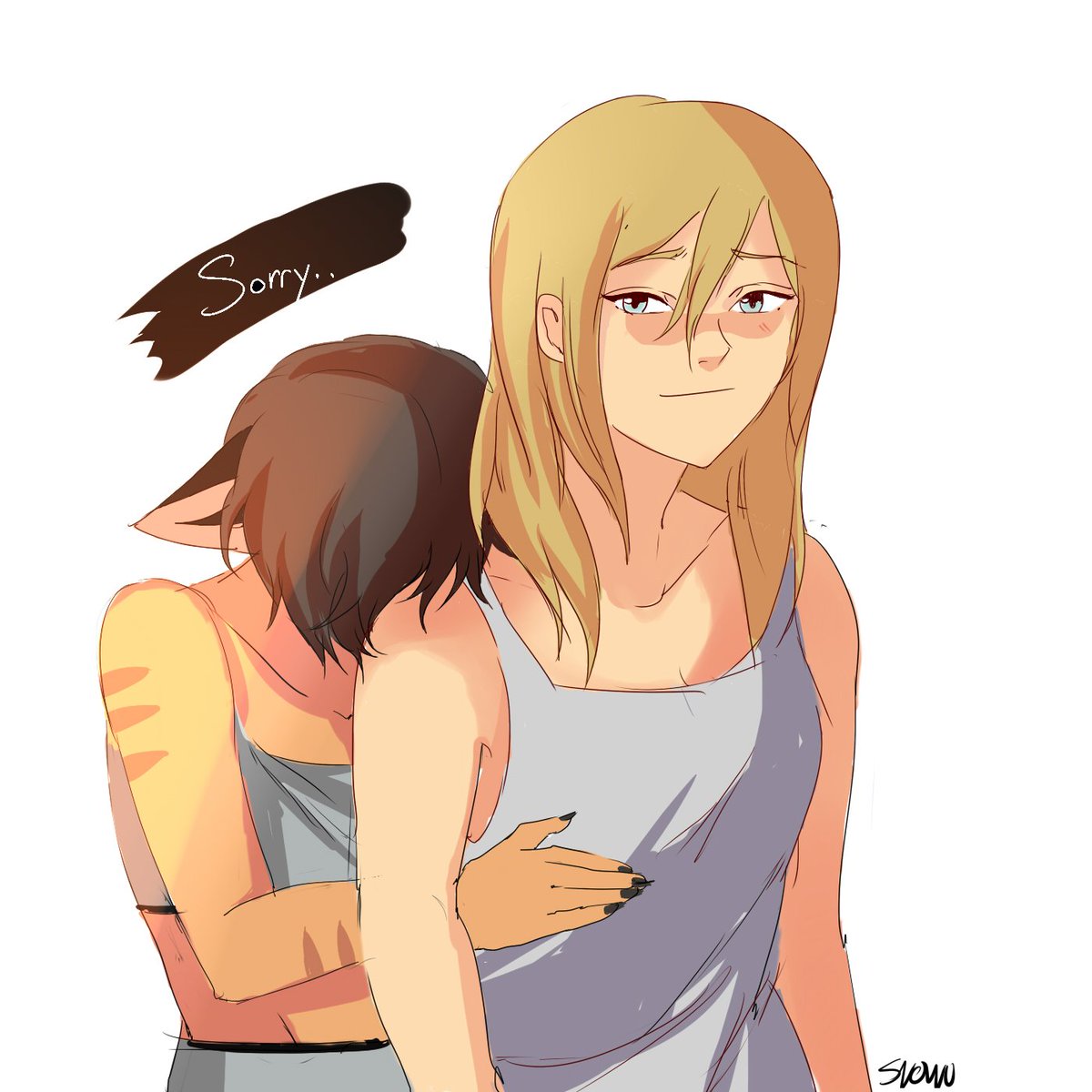 snowyplumes's tweet photo. [Tending the scars]
#Sheraspoiler #shera #Sherafanart #Catra #Adora #catradora #spop #healing https://t.co/njVopD5nMJ