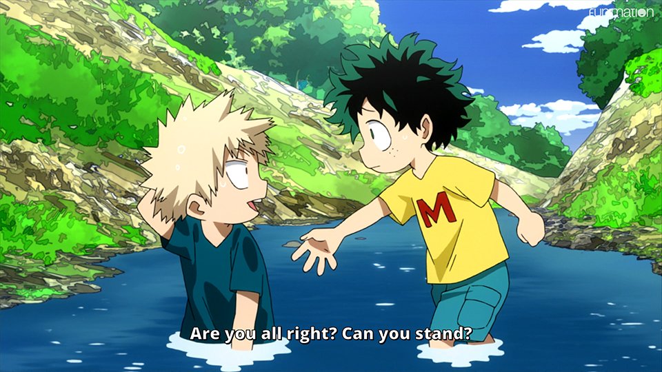 Funimation's tweet photo. Deku was always meant to be a hero.

[via My Hero Academia] https://t.co/hDHsRx0DUk