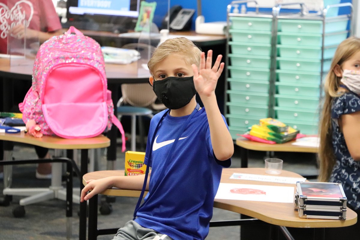 katyisd's tweet image. Welcome back, #KatyISD! We are excited to have some of our students back on campus. Thank you to everyone who made the first day back for our In-Person students so great! flic.kr/ps/3NcNqA #SmartRestart