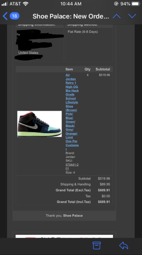 AllianceAIO's tweet photo. Did your bot checkout multiple pairs per cart on this morning's SP restock? 🤔 Alliance did. 😈 https://t.co/eUcNTYYzKO