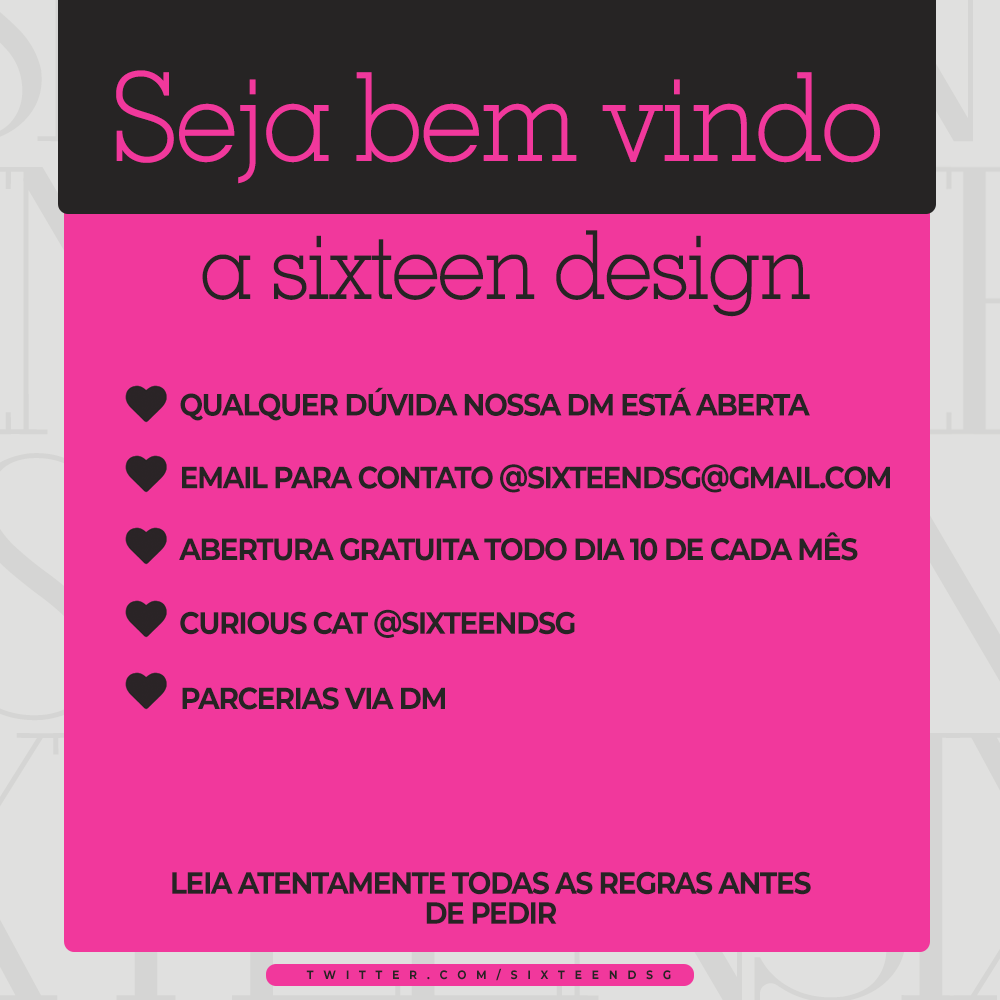 Sixteen design - ESTAMOS NA CONTA RESERVA tweet media