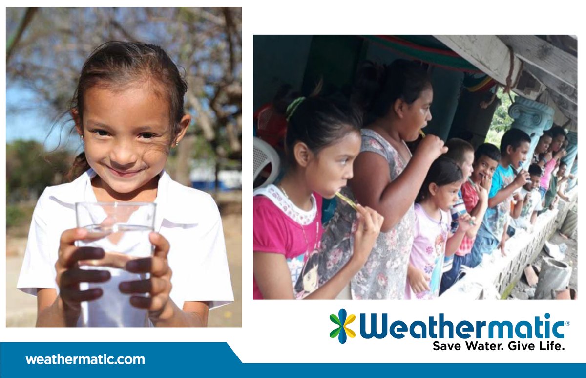 theweathermatic's tweet photo. Our teams had the privilege of sharing healthy, hygiene habits with over 205 community members in the El Rosario municipality of El Salvador! As part of our #SaveWaterGiveLife mission, we not only build water wells; but, we also teach communities best practices for water use! https://t.co/S2FHbHd5e7