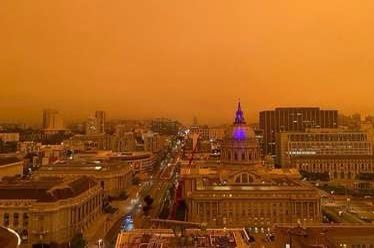 Pantone’s colour of the year should be changed from Classic Blue to Fiery Apocalyptic Hellscape Orange.