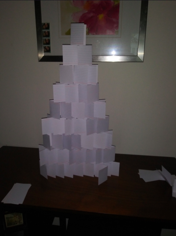 After learning a bit about skyscrapers, Ss were given 25 minutes and 50 note cards to build the tallest tower possible. A lesson on structures evolved into a lesson on persisting, flexible thinking, innovating, growth mindset, and even finding humor! #wawmproud #teamenterprise