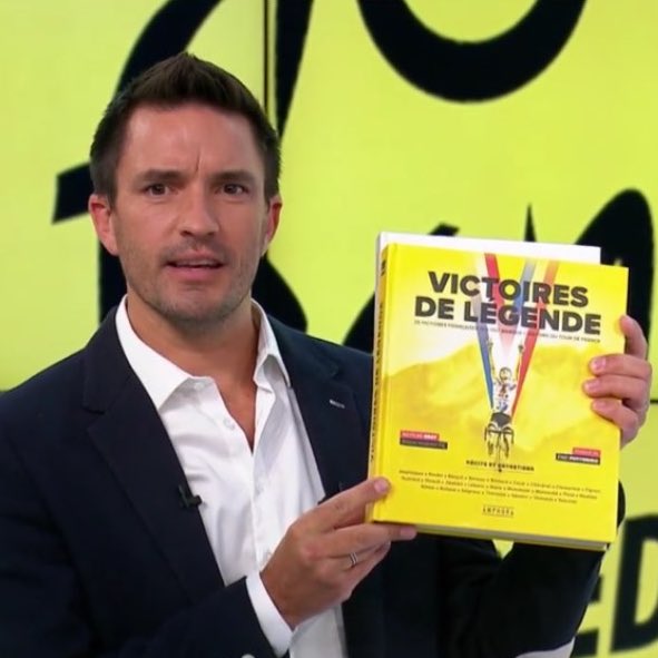Nicogeay's tweet photo. Merci beaucoup à @FabLeveque d’avoir présenté « Victoires de légende » aux @EditionsAmphora dans @toutlesport 🙏🙏🙏 🇫🇷🇫🇷🇫🇷🇫🇷🇫🇷🇫🇷 #seigneur @ericfotto https://t.co/ooRGegtN1N