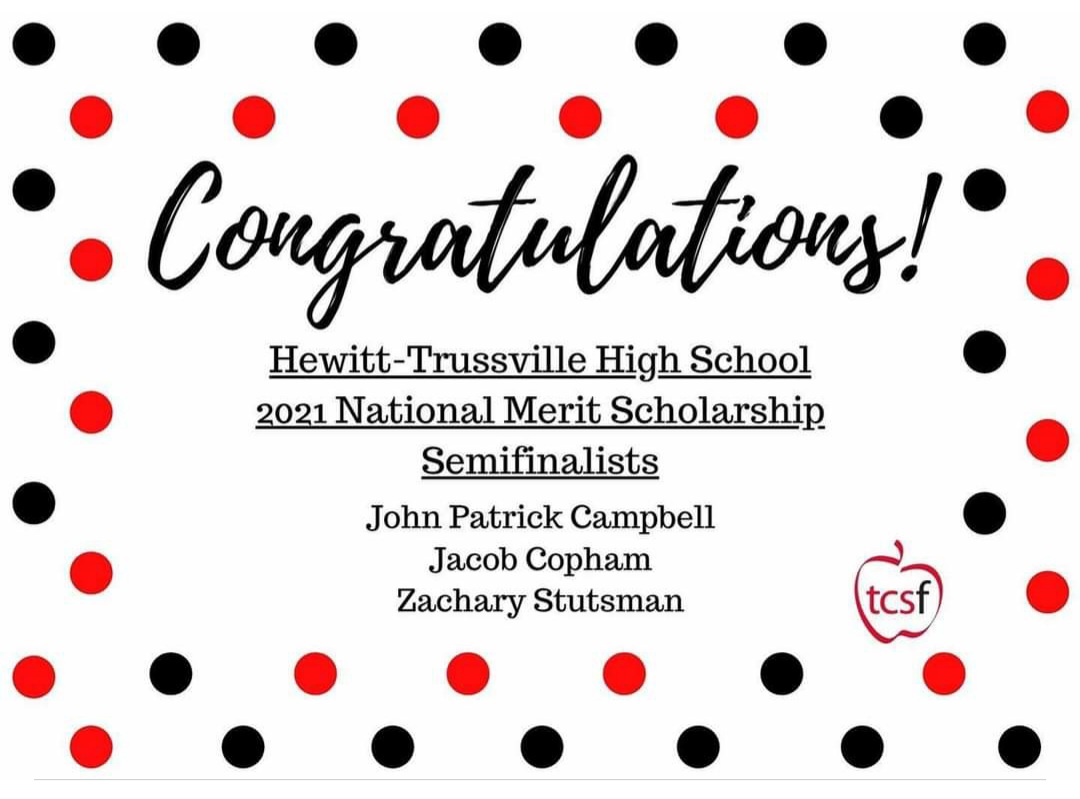 Congrats to these @HTHS_Huskies @tcshuskies Students for being in the top 1% of high school students in the country! 🇺🇸👏🏻#representingourschools #trussvillecityschools #tcsfoundation