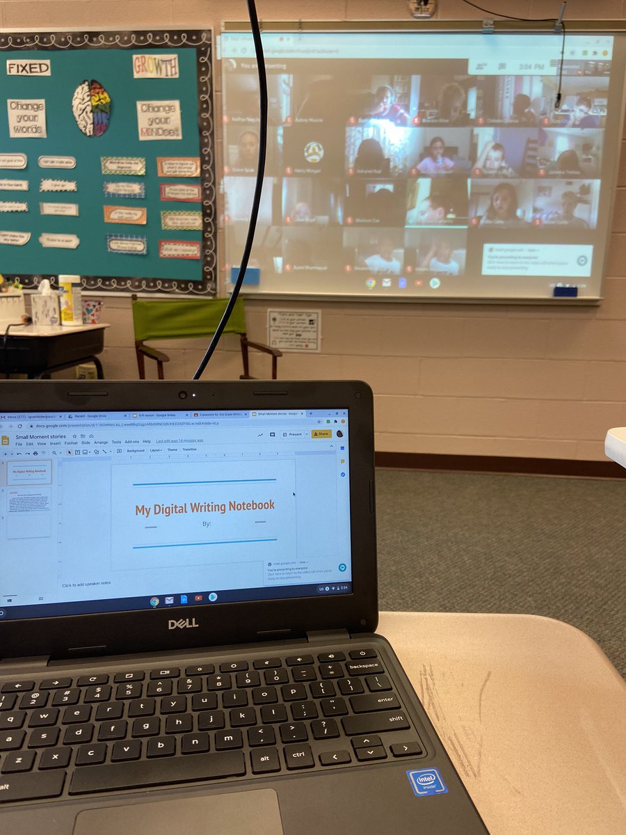 MrsGrabfelder's tweet photo. Not how I anticipated our first day of writing workshop to look but we are rolling with it #tcrwp https://t.co/yRPK8YOj06