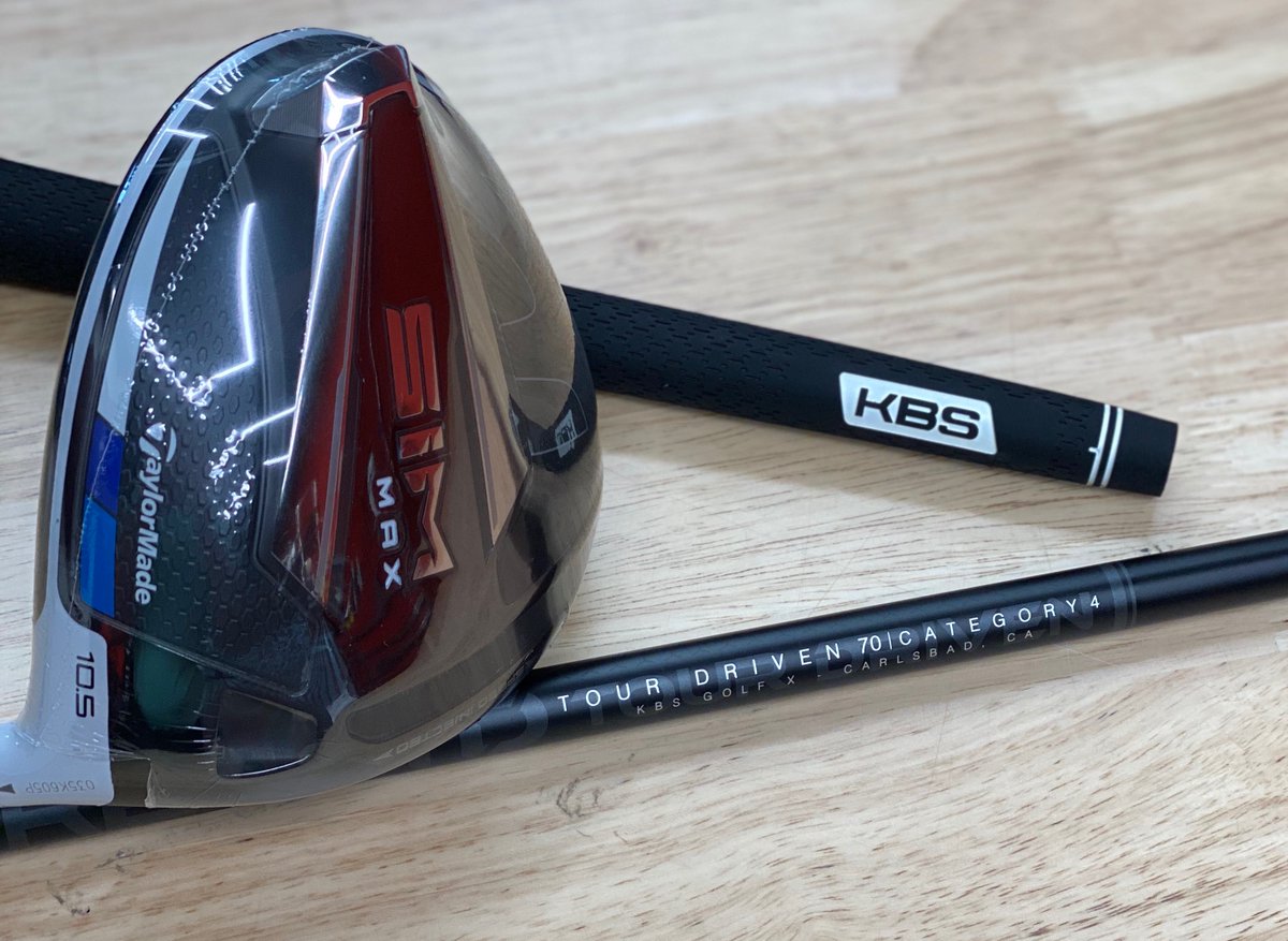 kbsgolfx's tweet photo. Is the @TaylorMadeGolf SIM in your future? Test the driver thatโs taking over major tours worldwide! Pair it with the @KBSGolfShafts TD and youโll be striping it down the fairways! ๐ Call now at 760.383.8687 to book your fitting! #kbsgolfx #SIMdriver #KBSTD #tourdriven https://t.co/uHD8dS6pDB