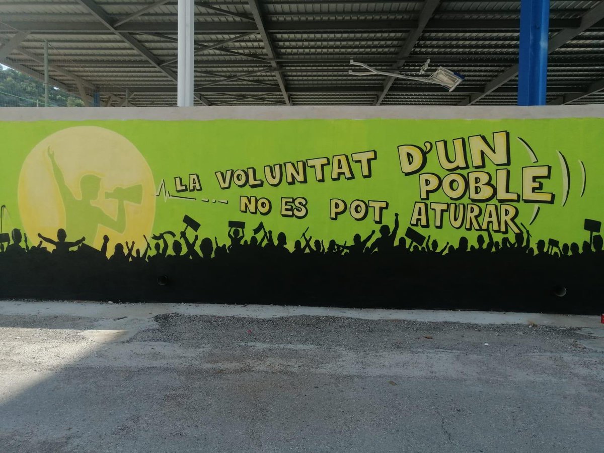 La voluntat d’un poble no es pot aturar! ✊🏼 #LaRàpita #11S2020 <a href="/assemblea/">Assemblea Nacional Catalana</a> <a href="/AssembleaTE/">ANC Terres de l'Ebre</a>