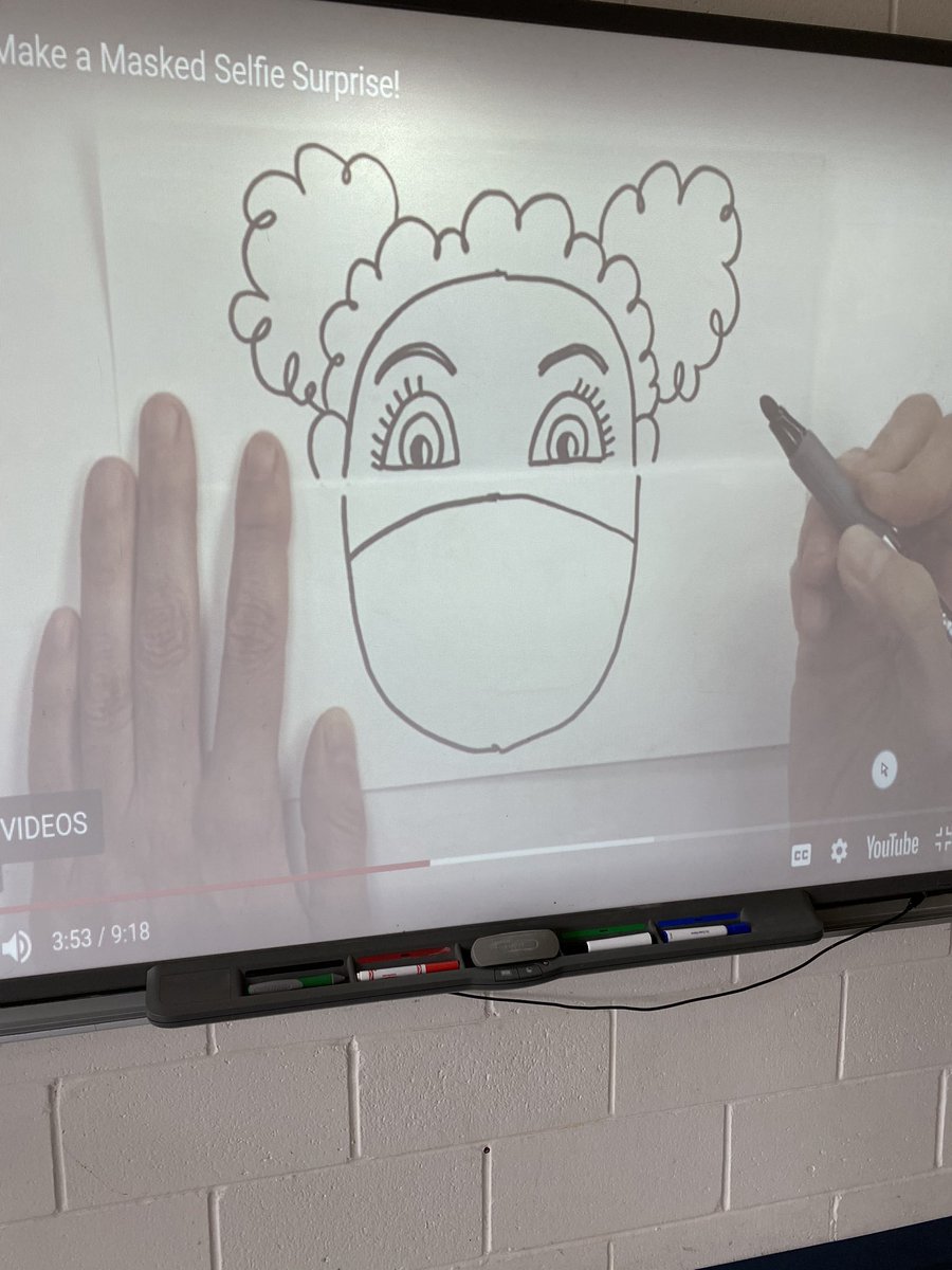 MrsDallasOCSB's tweet photo. Today we read the book Be You! and discussed what makes us unique. Then we drew self-portraits revealing our qualities behind our masks! #SEL #OCSB @PrincePeaceOCSB https://t.co/MDdJrh2xhC