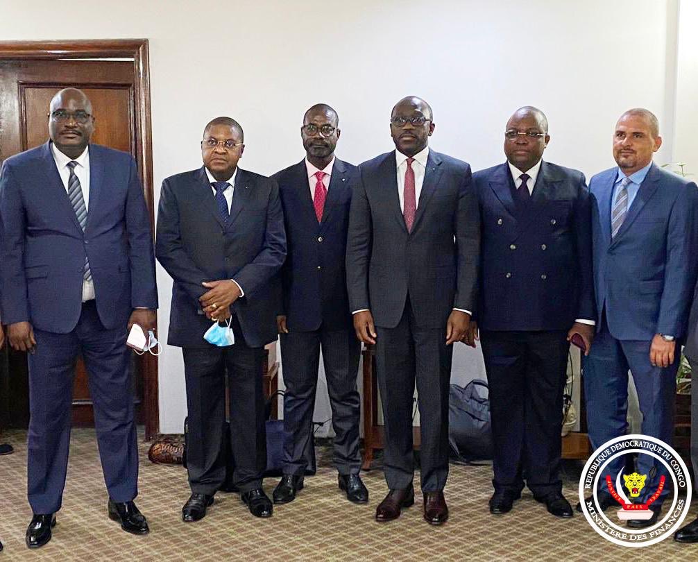 financesrdc's tweet photo. #FinancesRDC 09.09.2020: Le Ministre des Finances @SYalaghuli a reçu une délégation du Groupe d’Action contre le Blanchiment d’Argent en Afrique Centrale #GABAC, accompagnée par le Secrétaire Exécutif de la #CENAREF, le procureur Alder KISULA. https://t.co/CJCnJIYhWf