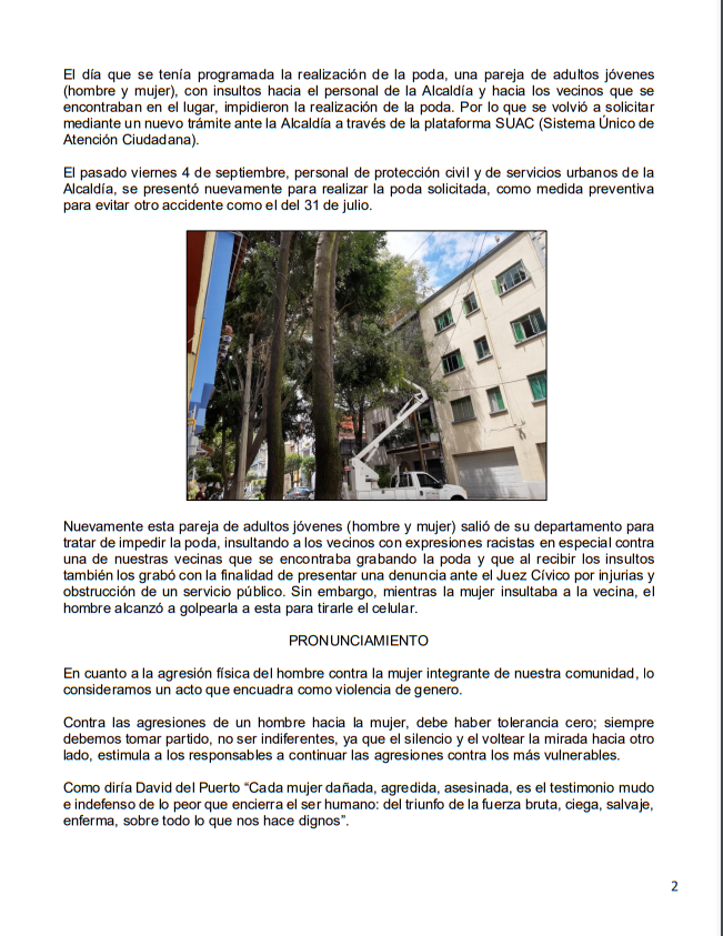 ARHipodromo's tweet photo. @vanessa877 Se podaron dos árboles, no se talaron. Se hizo con previa valoración por parte de la Alcaldía y Protección Civil. Días antes cayó un árbol similar sobre los autos de los vecinos; pudo haber sido sobre personas. Gracias a Dios, no hubo lesionados. https://t.co/HPjoRqJalt