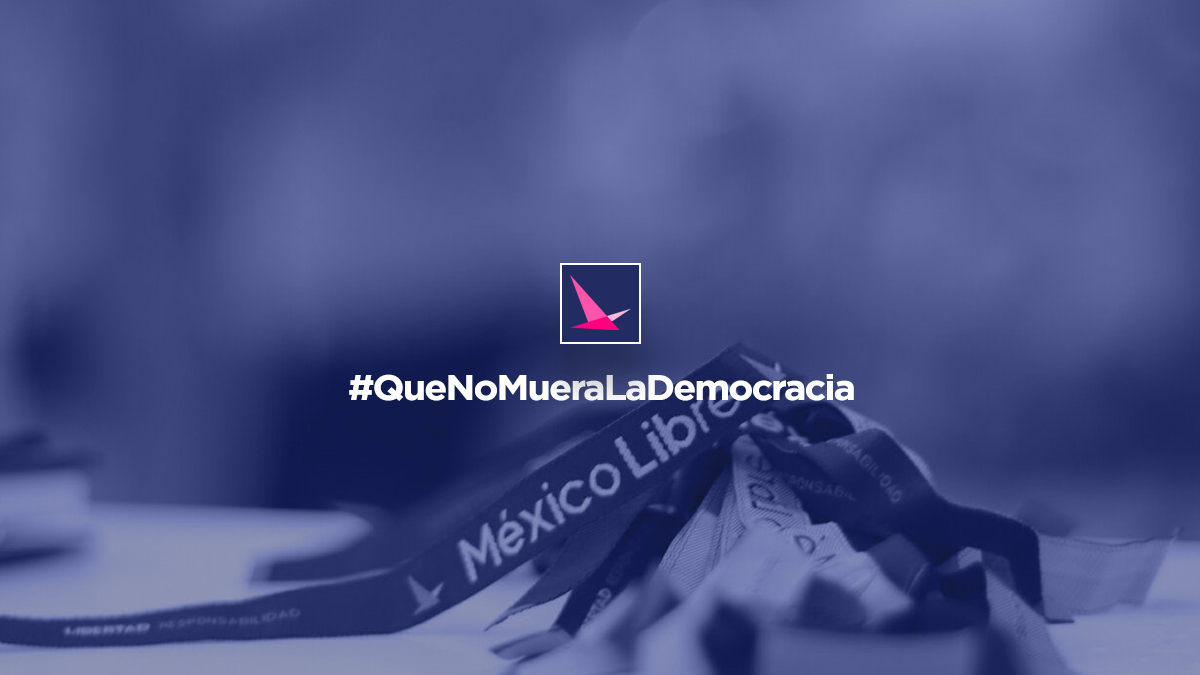 MexLibre_'s tweet photo. Somos muchos los mexicanos que alzamos la voz. #QueNoMueraLaDemocracia https://t.co/i808UhJ50P
