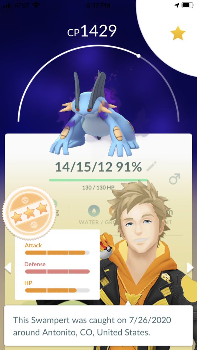 OoCommander's tweet photo. Made the mistake of purifying Pokémon, now I really enjoy collecting Shadow Pokémon. https://t.co/8cxSSQaXQm