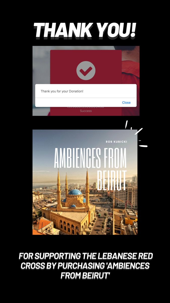 Big thanks to everyone who supported the Lebanese Red Cross by purchasing Ambiences from Beirut last month. Almost 200 people were killed and 6,000 others were injured when 2,750 tonnes of ammonium nitrate stored unsafely at the city's port blew up on 4 August.